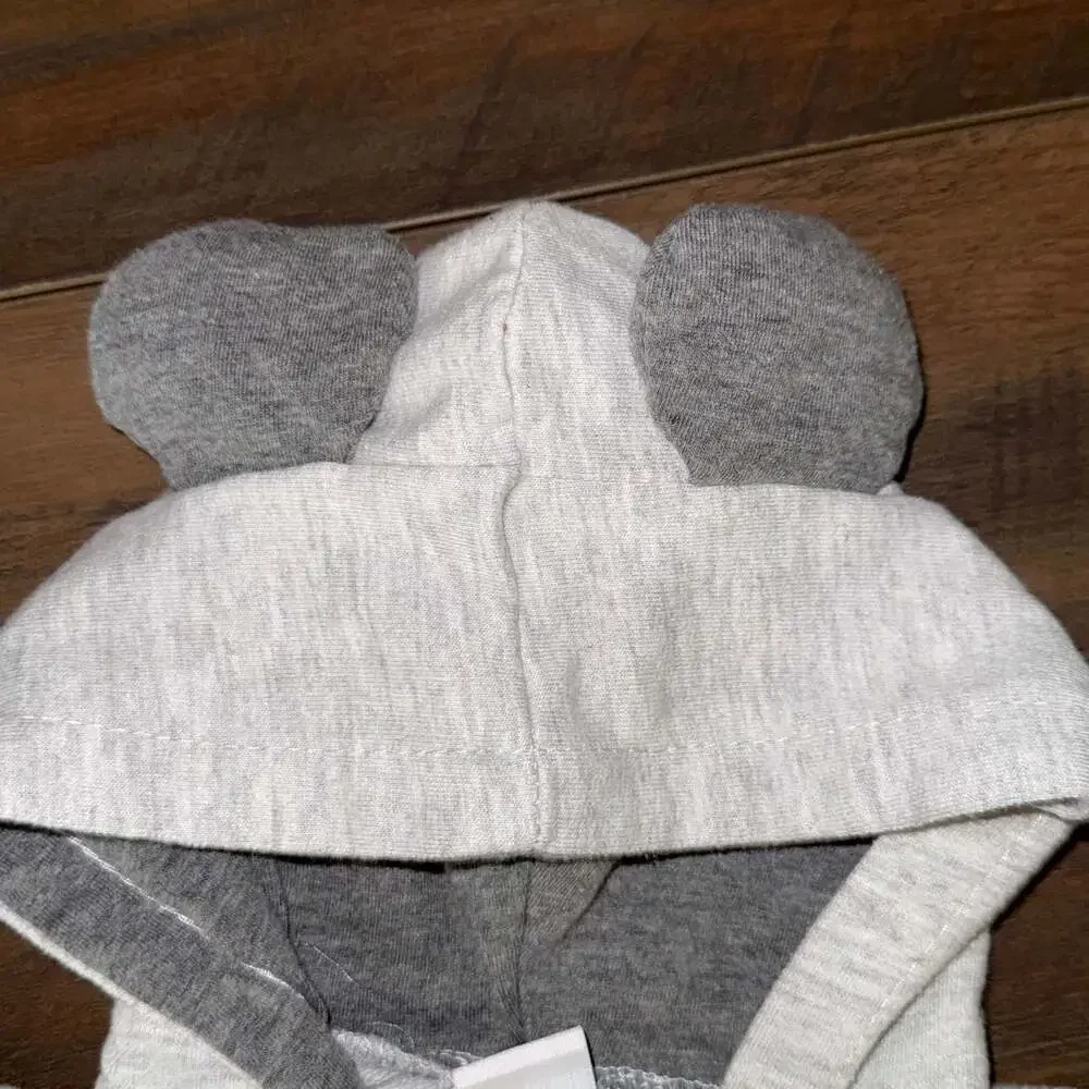 Disney Baby Mickey Mouse 2-Piece Hoodie and Sweatpants Outfit Set Grey